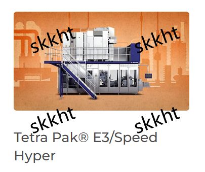 SKKHT spare parts for  model Tetra Pak® TT/3 UHH
